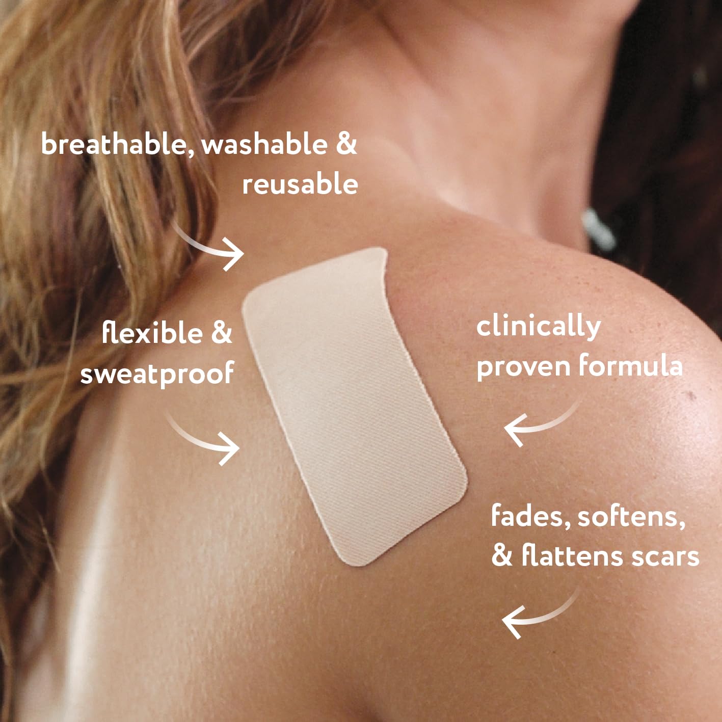 Skin & Doc Silicone Scar Removal Sheets - Fades Surgical, C-Section, Burn & Acne Scars